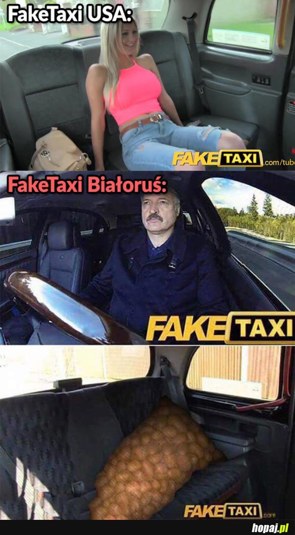 Fake taxi fan