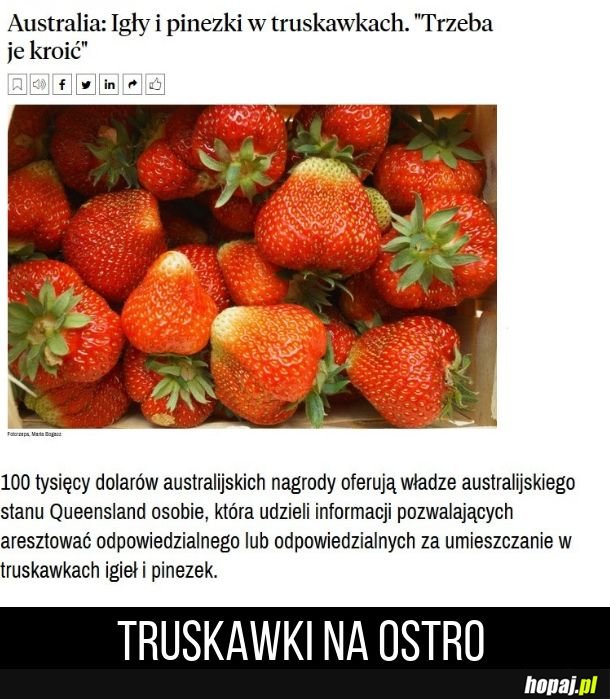 Truskawki na ostro