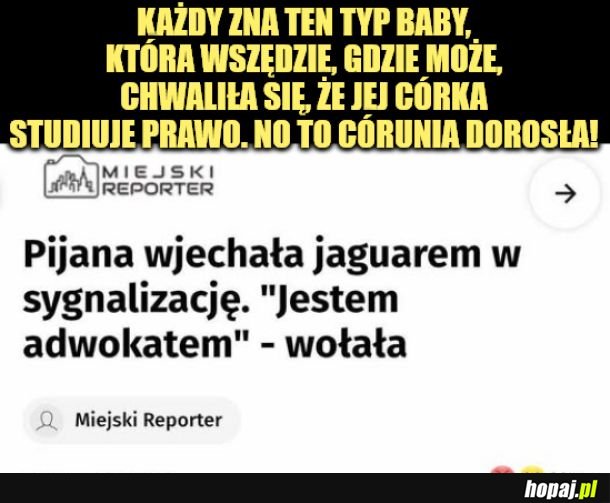 Jestem adwokatem! 