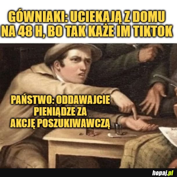 Oddawajcie pieniądze! 