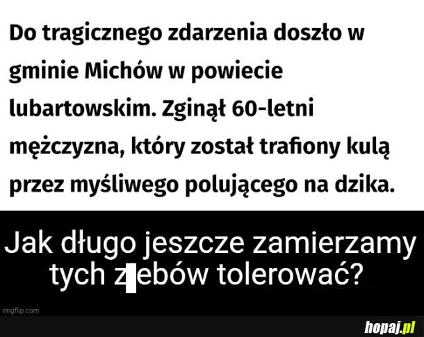Pokaz mi przepis który zabrania srania do ambony myśliwskiej