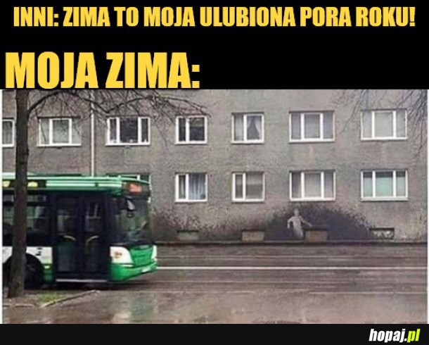 Zima.
