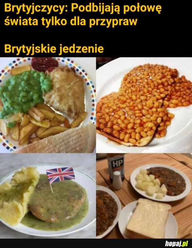 Brytyjskie jedzenie
