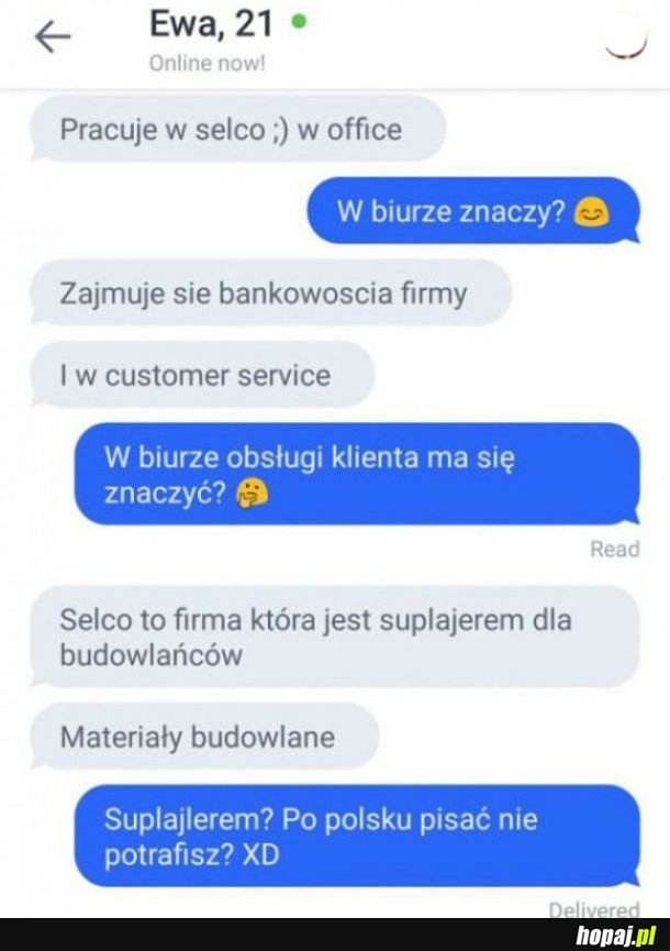 Zbyt bardzo interneszynal 