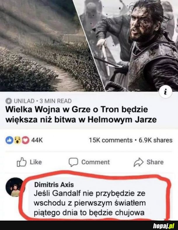 Wojna w Grze o Tron