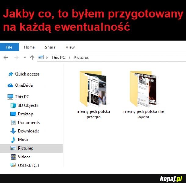 Niespodzianki nie było.