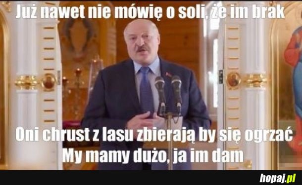 Białoruska propaganda znów łże... a nie ,czekaj