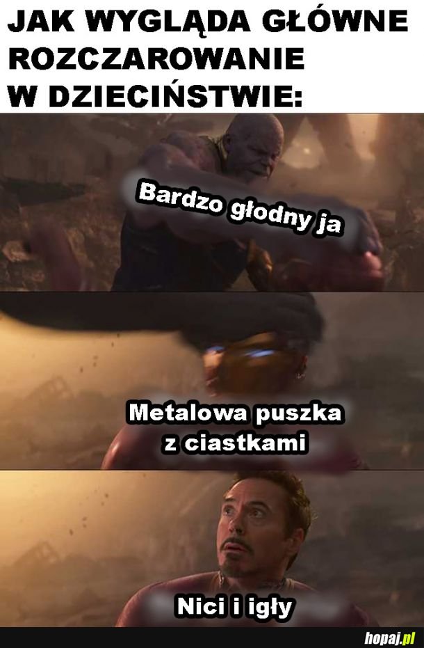 Rozczarowanie dzieciństwa