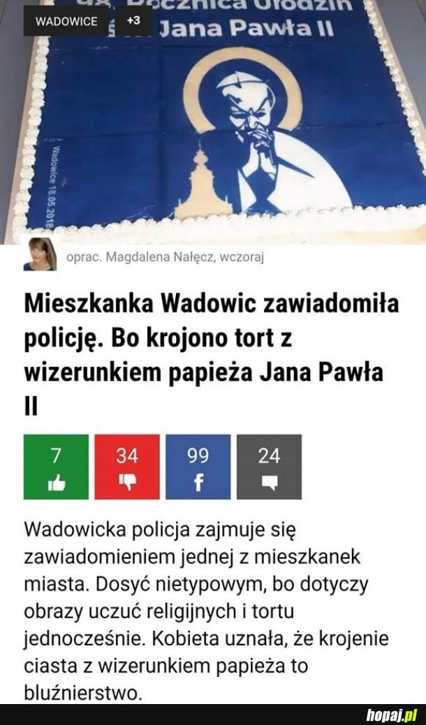 Obraza uczuć religijnych