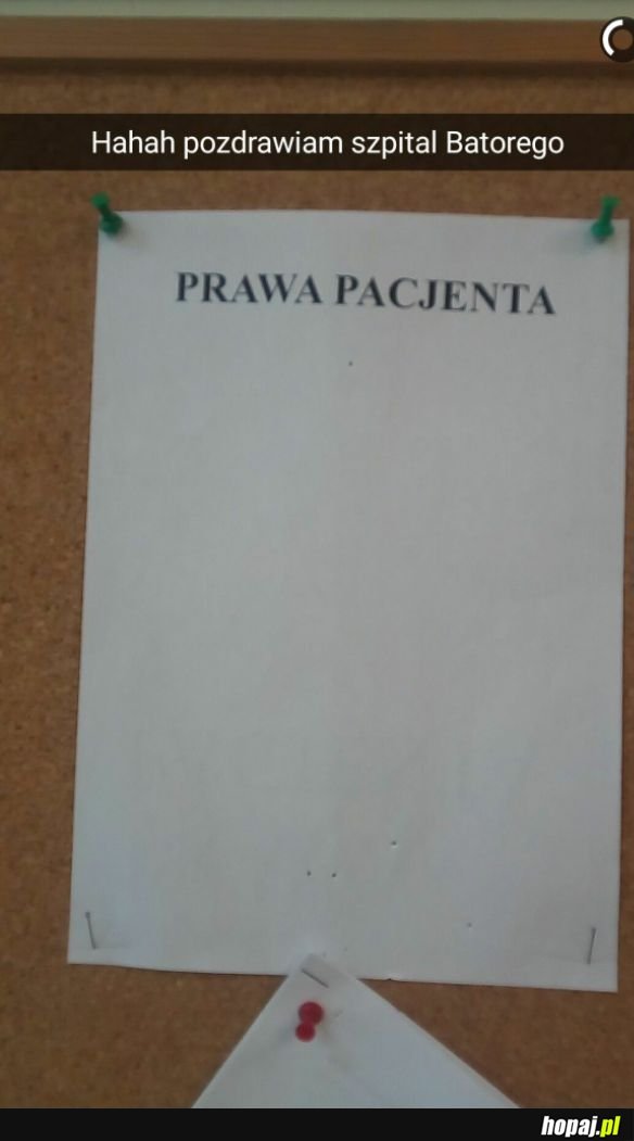 Prawa pacjenta