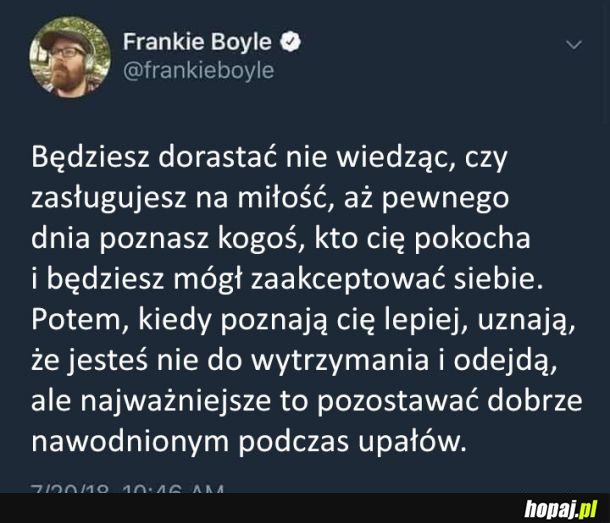 Pamiętajcie o tym, co naprawdę ważne