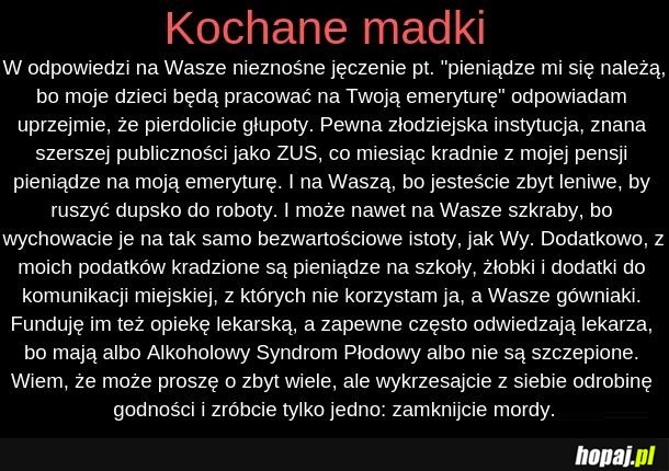 Manifest antymadkowy