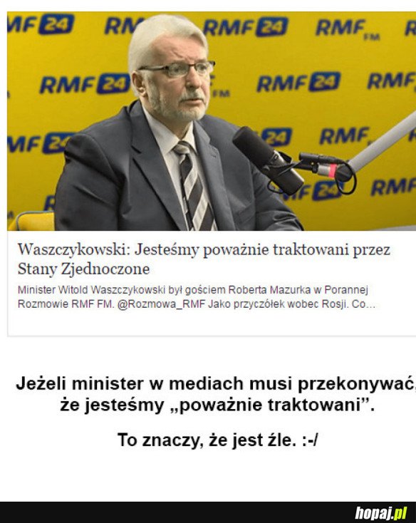 POWAŻNE TRAKTOWANIE?