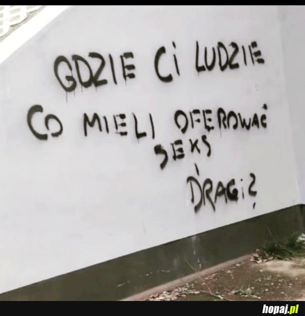 Sentencja z muru