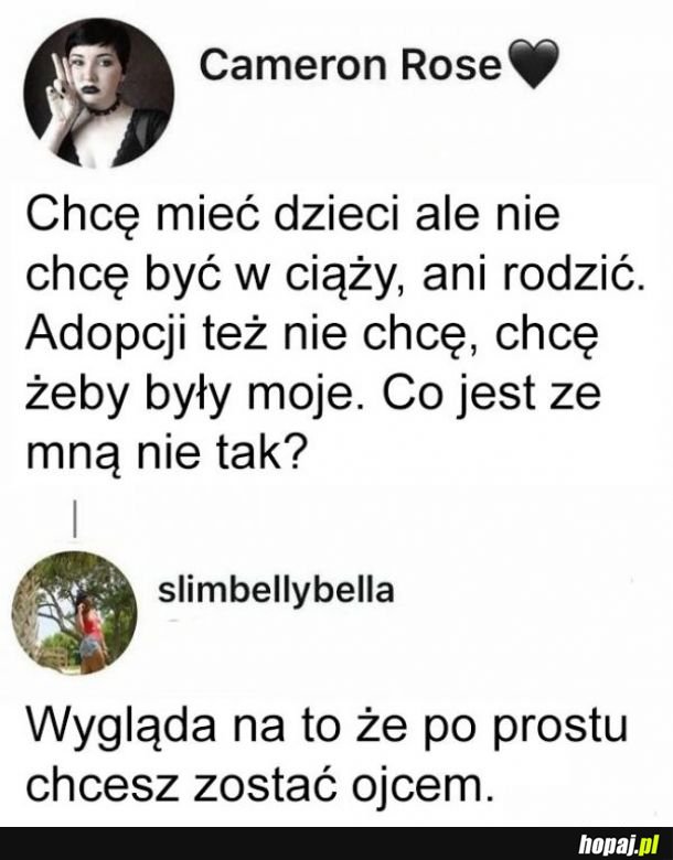 Chcę mieć dzieci