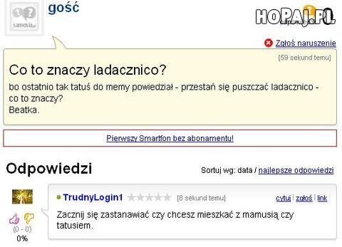 Co to znaczy ladacznico?