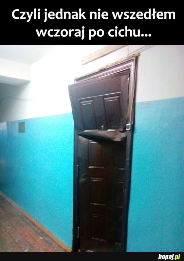 A więc tak to było...