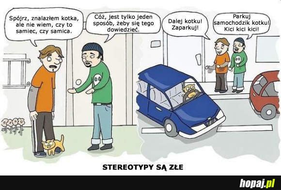 Stereotypy są złe