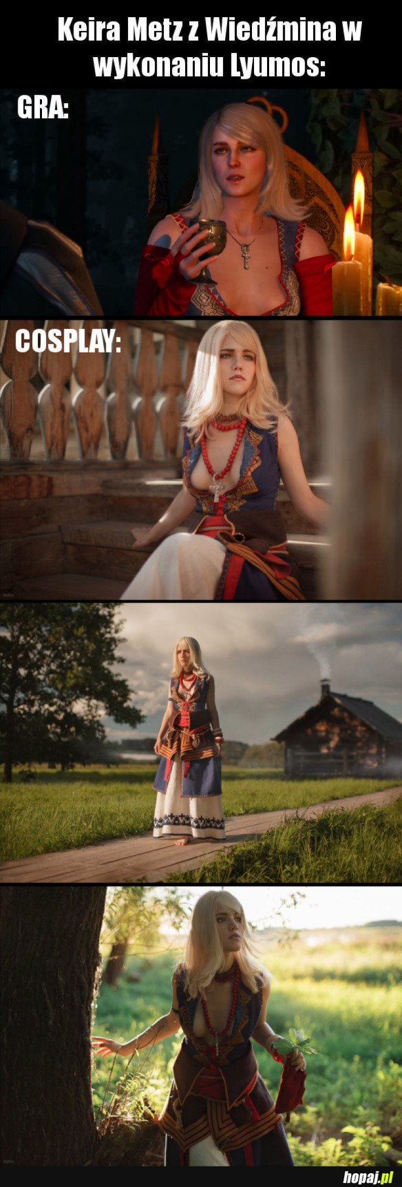 COSPLAY KEIRY METZ Z WIEDŹMINA