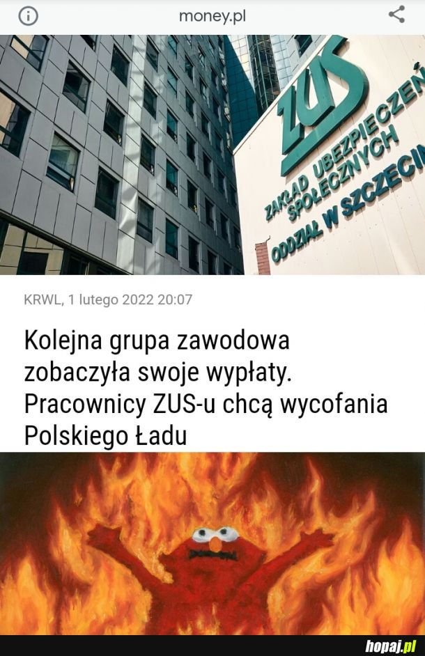 Zaraz zaczną odłupywać marmury i wykręcać złote klamki z ZUSowskich pałaców...