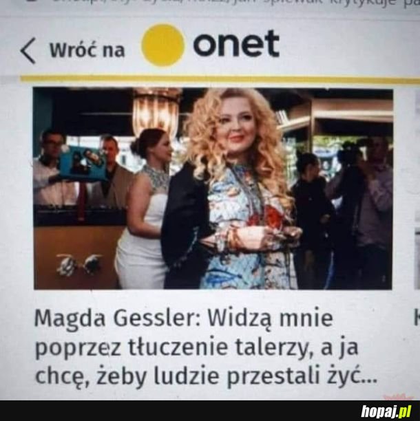 Znamy prawdziwe intencji Magdy G. Chodzi o życie