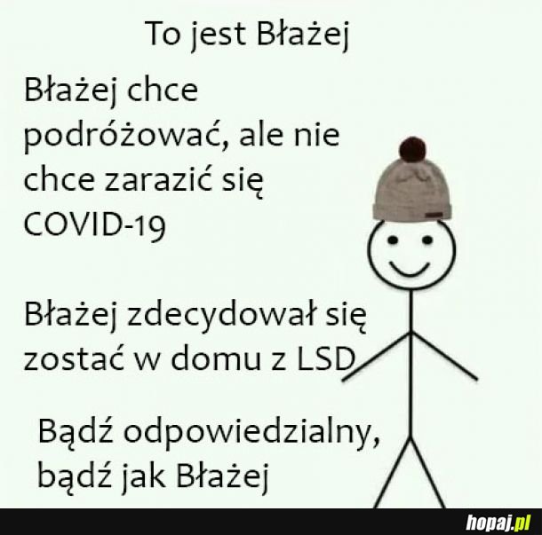 Bądź odpowiedzialny