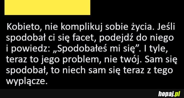 Protip dla kobiet