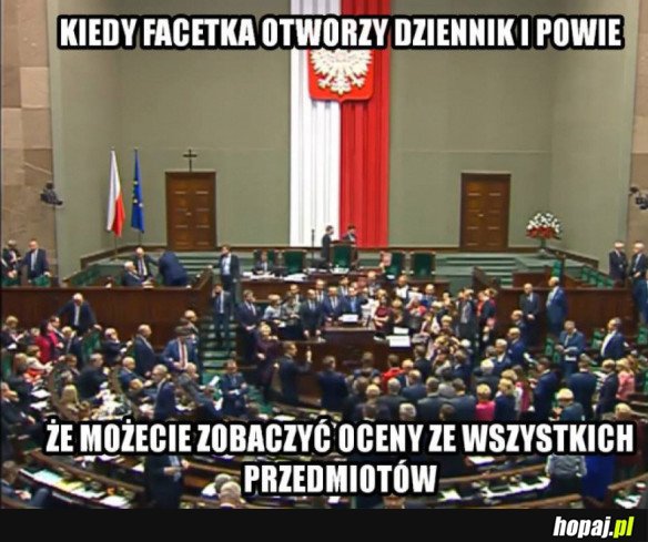 KIEDY FACETKA OTWORZY DZIENNIK