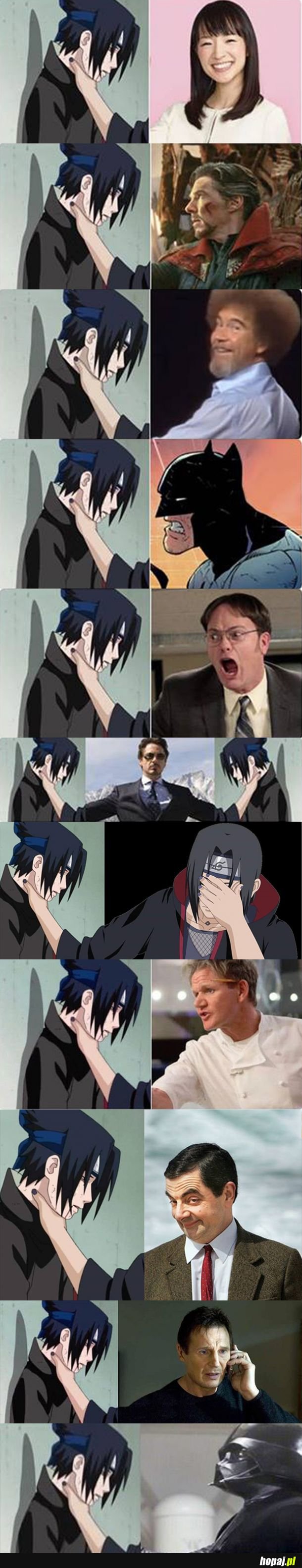 Sasuke chyba się podoba