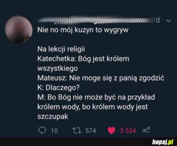 Mój kuzyn to wygryw
