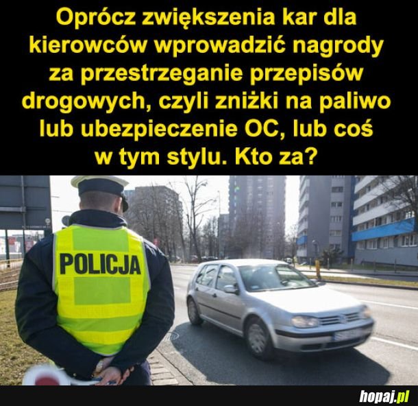 Nagrody za przepisową jazdę