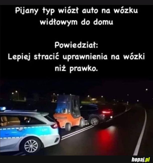 Ale bez prawka dalej wielu jeździ, a bez uprawnień nie popracujesz