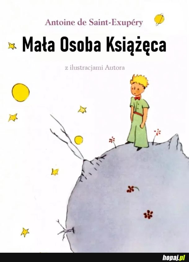 Maly Ksiaze czy Mala Osoba Ksiazeca