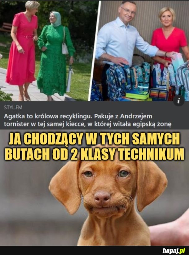 A nawet nie chodziłem do technikum. 