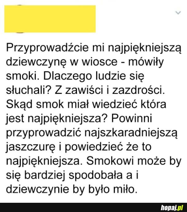 Wszystko przez zawiść i zazdrość