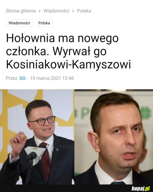 Hołownia ma nowego członka!