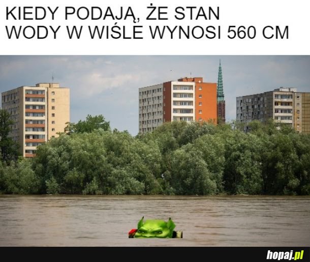 Fala kulminacyjna na Wiśle 