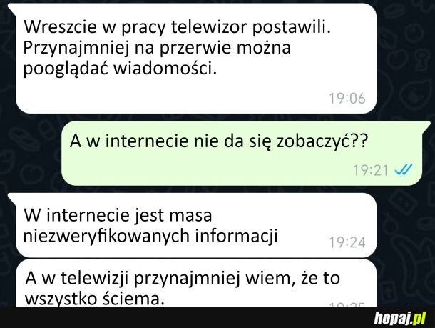 Wiadomości w telewizji