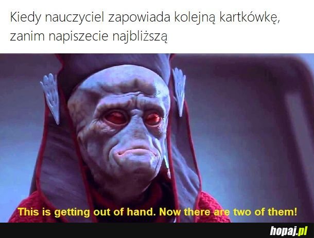 To się wymyka spod kontroli