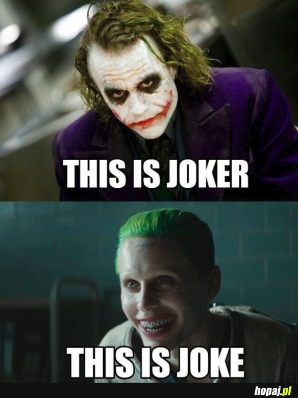 JOKER JEST TYLKO JEDEN