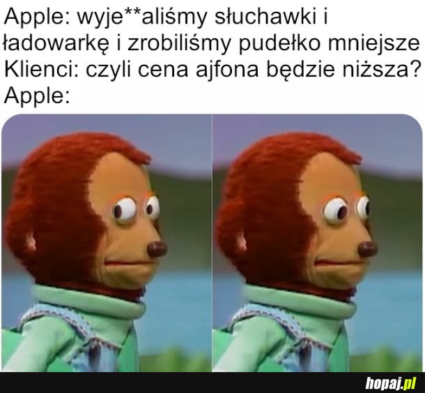 Że niby dbamy o środowisko