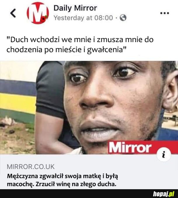 Każda wymówka dobra 