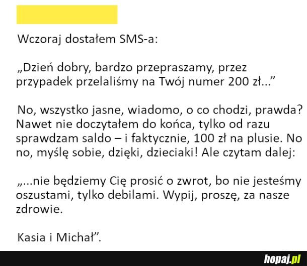 Miło z ich strony