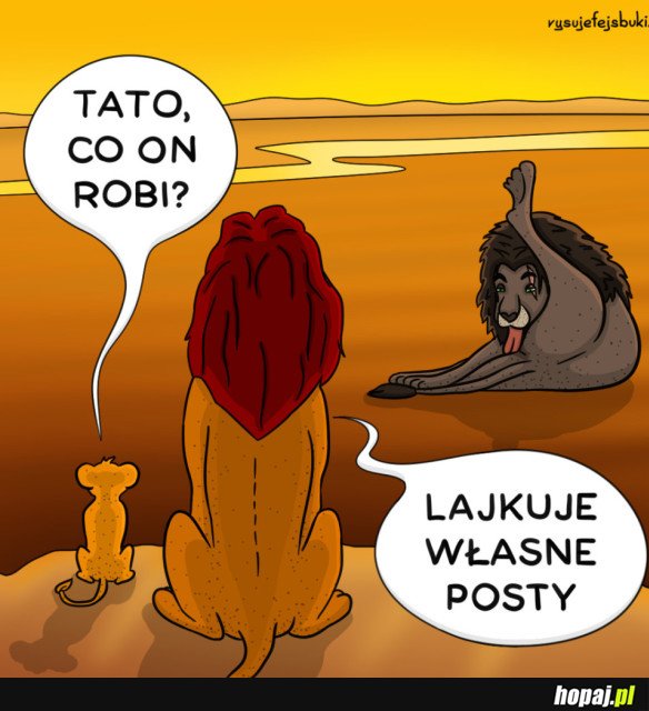 LAJKOWANIE WŁASNYCH POSTÓW