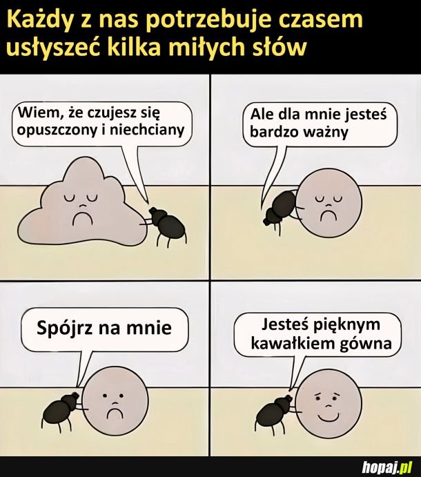 Warto mówić innym miłe słowa