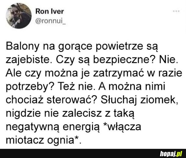 Balony na gorące powietrze