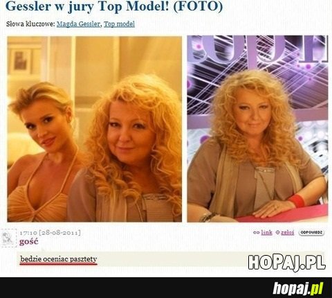 Co Gessler będzie robić w Top Model?