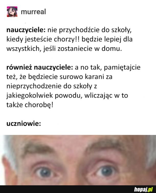 Typowy nauczyciel