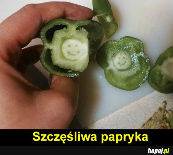 Szczęśliwa papryka