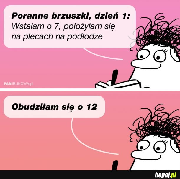Poranne brzuszki